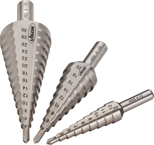 VIGOR Stufenbohrer-Satz V1707 Image