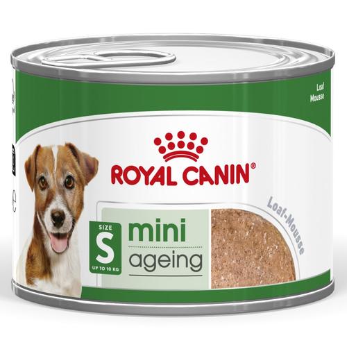 Sparpaket: 24x195g Royal Canin Mini Ageing Mousse Hundefutter nass