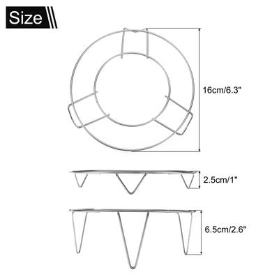 2pcs Steam Rack 6.3