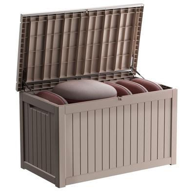 Outdoor Patio Storage Resin Lockable Deck Box