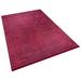 Red 60 x 40 x 1 in Area Rug - Bungalow Rose Rumjana Cotton Indoor/Outdoor Area Rug Metal | 60 H x 40 W x 1 D in | Wayfair