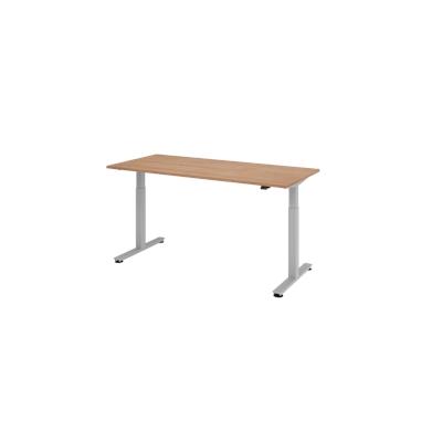 Hammerbacher-Sitz-Steh-Schreibtisch el.180x80cm Nussbaum-VXMST19/N/S