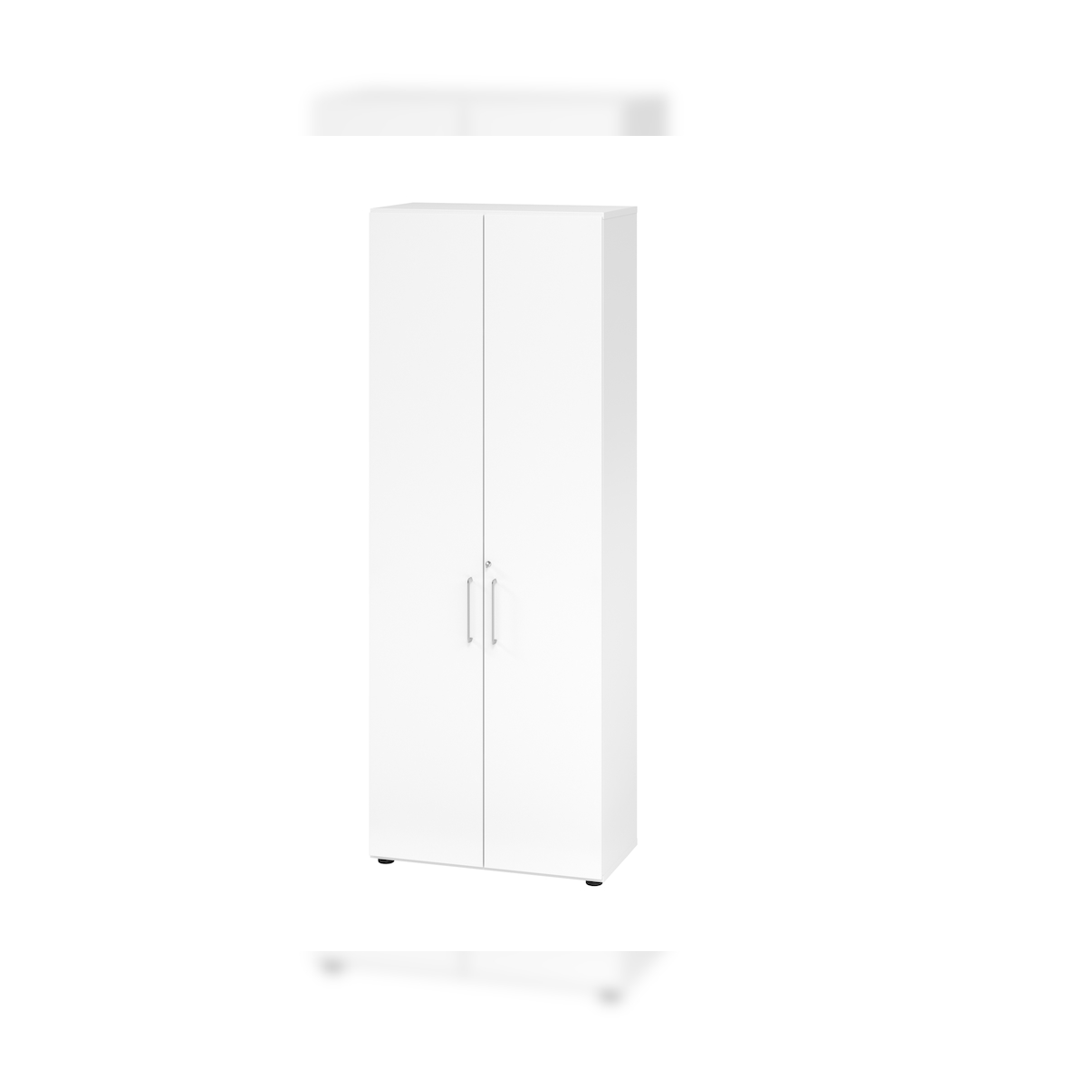 Hammerbacher-Regal/Türen 6OH 968T6 Weiß-V968T6/W/W/BS Image