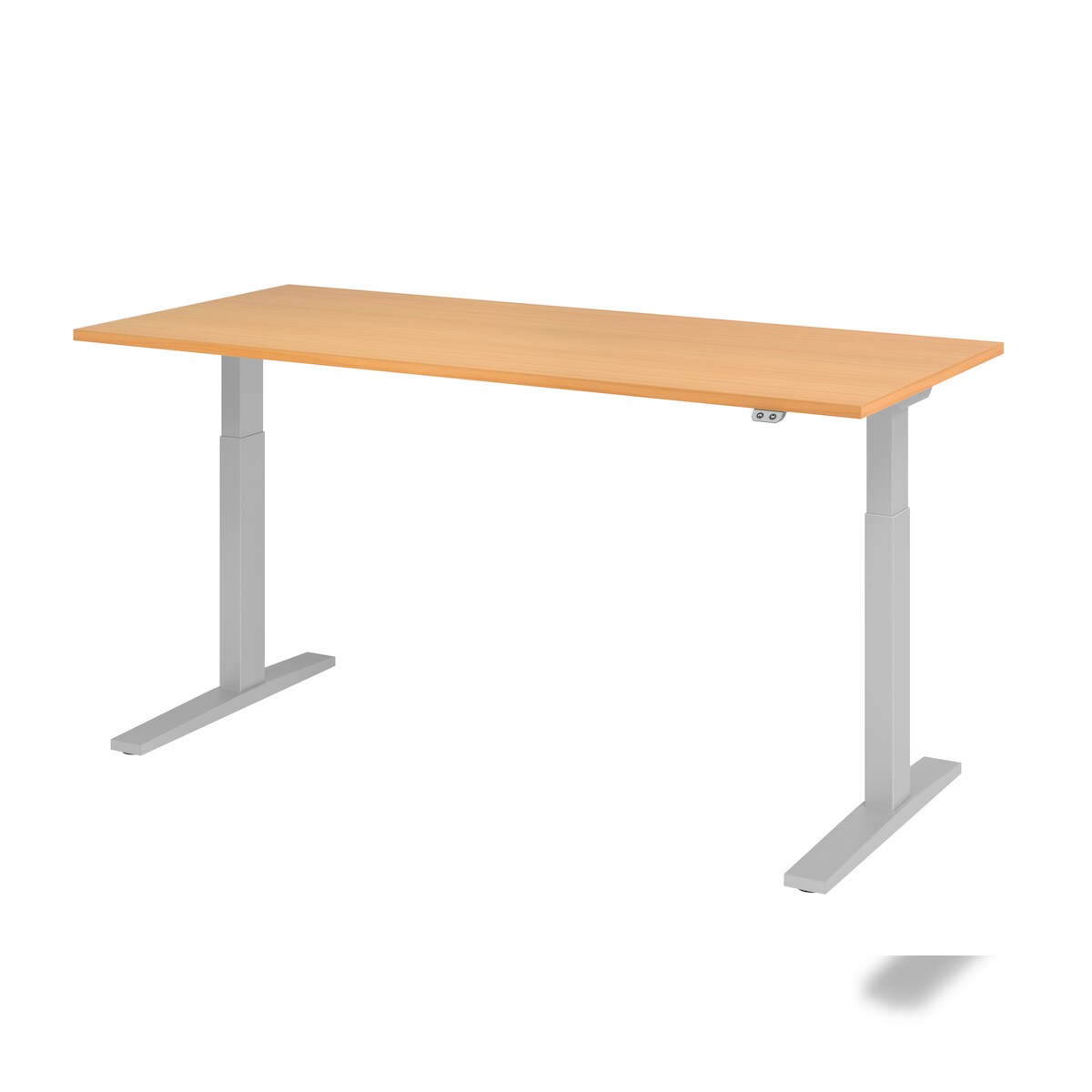 Hammerbacher-Sitz-Steh-Schreibtisch el. 180x80cm Buche-VXMKA19/6/S Image