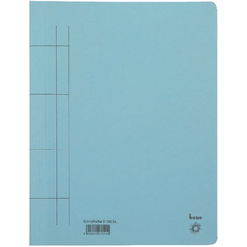 Bene Schnellhefter DIN A4 Blau Manilakarton Image