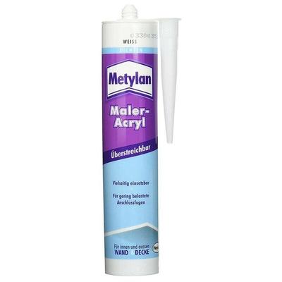 Henkel - Metylan Maler-Acryl Wand und Decke weiß 300 ml Acrylat überstreichbar