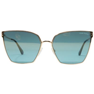 Tom Ford Helena FT0653 28V Gold Sonnenbrille