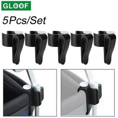 5Pcs/set Golf Putter Clamp Golf Bag Clip On Putter Clamp Holder Putting Organizer Club Golf Club