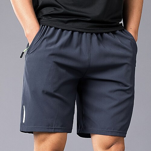 Herren Sportliche Shorts Aktive Shorts Shorts Kurze Hosen Kurze Sporthose Lässige Shorts Tasche Kordelzug Elastische Taille Glatt Komfort Kurz Sports Outdoor Täglich Ausgehen Modisch Brautkleider Image
