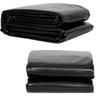 Solar Foil 8x5m Black Pool Heating Thermal Tarpaulin Pool Cover Solar Heating - Melko