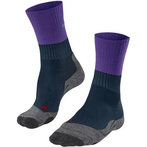 FALKE TK2 Damen Socken, Größe 41-42 in Blau