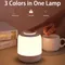 LED veilleuse tactile lampe de Table lampe de chevet lampe de chambre avec capteur tactile Portable USB LED lampe de bureau lumière pour enfants cadeau