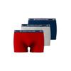 Boxershorts TOM TAILOR "Buffer", Herren, Gr. XXL, rot (rot, mittel, uni), Single Jersey, Obermaterial: 95% Baumwolle, 5% Elasthan, unifarben, bequem, Unterhosen, mit angenehmen Logobund