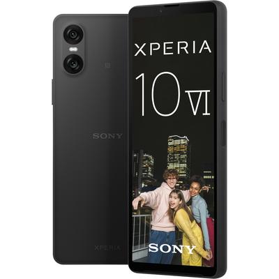 SONY Smartphone "Xperia 10 VI", schwarz, 128 GB, Mobiltelefone