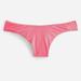 J. Crew Swim | J Crew Bikini Swim Bottom Cheeky Curved Waist Light Pink L (12-14) Nwt | Color: Pink | Size: L