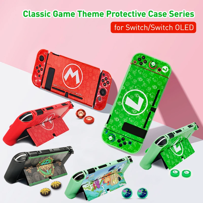 Für Nintendo Switch Shell Hard Case „M“ und „L“ Schutzhülle Thin Cover Skin NS Switch OLED Spielzubehör Image