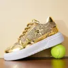 Mode Glitter Gold Turnschuhe Unisex Star Plattform Designer Luxus schuhe Männer Frauen lässig Street Hip Hop Männer Skateboard Schuhe