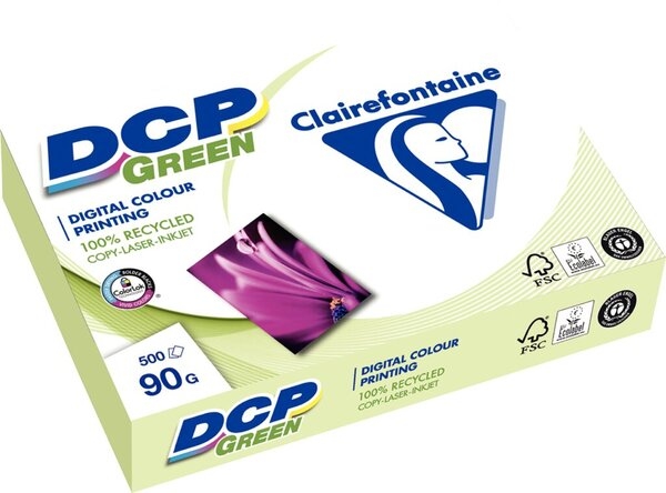 Clairefontaine DCP Green Kopierpapier, DIN A4, 90g/qm, weiß, Weißegrad: 135 CIE Image