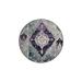 Gray Round 6' Area Rug - Canora Grey Machine Washable Area Rug 72.0 x 72.0 x 0.08 in Polyester/Chenille | Wayfair A2DCB0EF551E41F1A234512FC9C07440