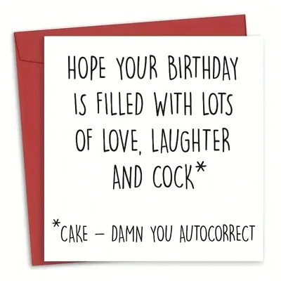 1pcUnusual Items, Gift Cards, Exquisite And Simple Birthday Card, Express Blessings To Your Family,