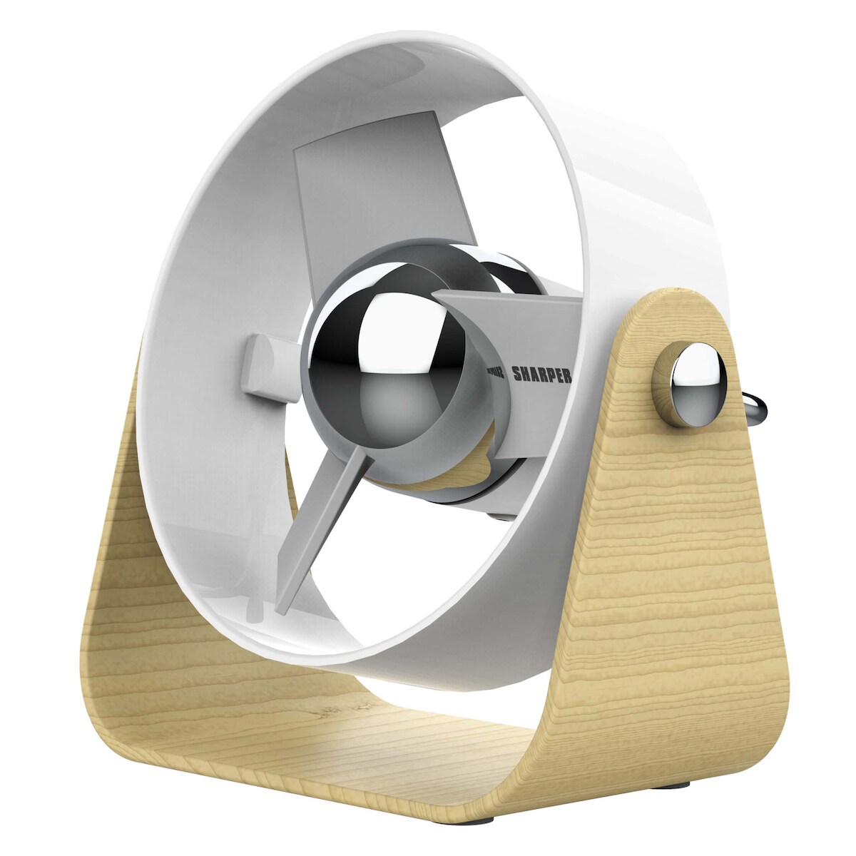 VORNADO USB Tischventilator Sharper Image SBS1 Weiß Weiß Image