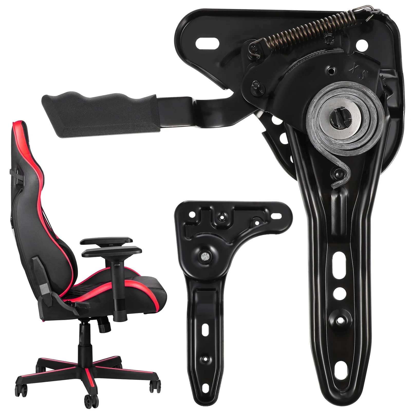 Drehbarer Liegestuhl, drehbarer Liegestuhl, Gaming-Stuhl, Stimmgerät, drehbarer Liegestuhl, Werkzeugstuhl, Zubehör, Rückenlehne, Neigeinstellmechanismus Image