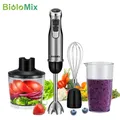 BioloMix 1200W 4-in-1 immersione frullatore a immersione frullatore tritacarne vegetale 800ml tritatutto frusta per frullati zuppa di cibo per bambini