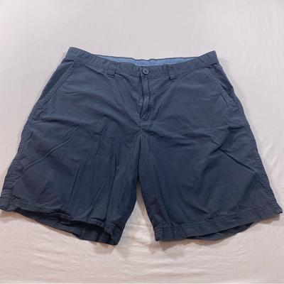 Columbia Shorts | Columbia Shorts Men 38 Flat Front Pockets Zip Closure Shorts | Color: Blue | Size: 38