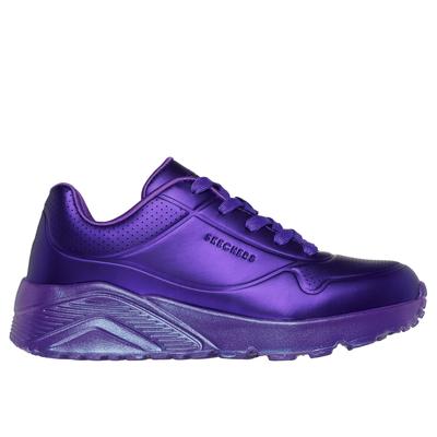 Skechers Girl's Uno Lite - Jewel Mode Sneaker | Size 2.5 | Purple | Synthetic