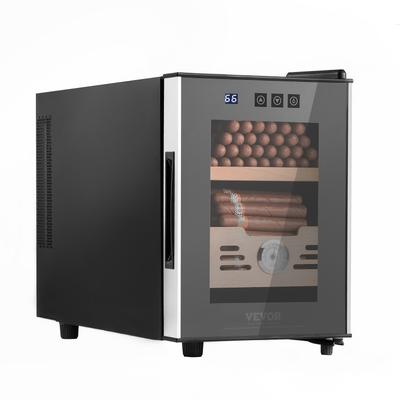 VEVOR Electric Cigar Humidor Cigar Humidor Cabinet with Heating & Cooling Temp Control System Gift for Men - 16L