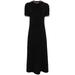 Twisted Maxi T-shirt Dress - Black - Wales Bonner Dresses