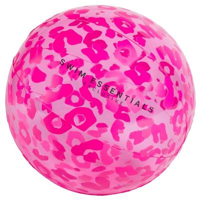 Wasserball Neon Leopard Ø 51 cm Beachball PVC Pink Luft Spaß Baden Kinder Spiel