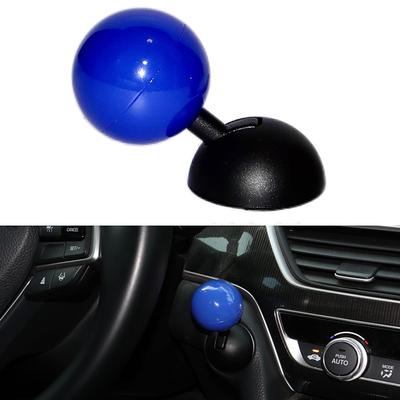 Car Push to Start Button Rocker Car One Button Start Lever Car Engine Start Stop Button Joystick Full Metal Ball-bar Automotive One-Touch Start Button Starter Cover Decorative Accessories