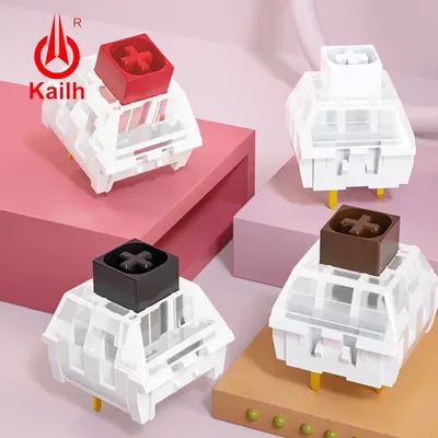 KBDiy Kailh Box Switch White Red Brown Black RGB SMD Switch For DIY Mechanical Keyboard MX Switches