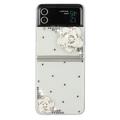 telefono Custodia Per Samsung Galaxy Z Flip 7 Z Flip 6 Z Flip 5 Z Flip 4 Z Flip 3 Custodia a Flip Flip Bling Strass Diamante di Cristallo PC