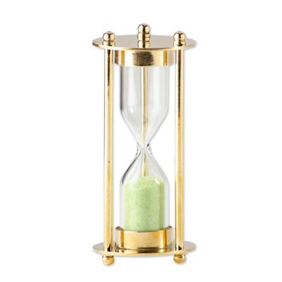 1-Minute Timer,'Lime Green 1 Minute Hourglass from India'