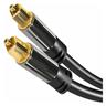 Câble audio numérique optique 10m / câble TOSLINK (TOSLINK vers TOSLINK, câble fibre optique pour