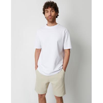 Stone Textured Sweat Shorts