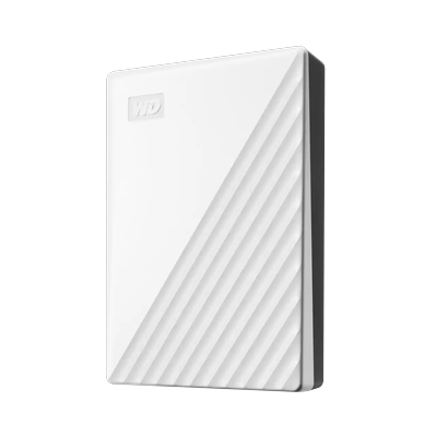 WESTERN DIGITAL externe HDD-Festplatte "My Passport", weiß, 6 TB, Festplatten