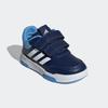 Klettschuh ADIDAS SPORTSWEAR "TENSAUR HOOK AND LOOP", Gr. 24, blau (dunkelblau, cloudweiß, blubrs), Synthetik, Textil, sportlich, Schuhe, für Kinder mit Klettverschluss