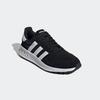 Sneaker ADIDAS SPORTSWEAR "RUN 84", Gr. 44, schwarz-weiß (core schwarz, cloud weiß, carbon), Textil, Leder, Synthetik, sportlich, Schuhe, inspiriert vom Design des adidas LA Trainer