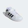 Sneaker ADIDAS SPORTSWEAR "GRAND COURT 2.0 KIDS", Gr. 31, schwarz-weiß (cloud weiß, core schwarz, cloud weiß), Synthetik, Textil, sportlich, Schuhe, Design auf den Spuren des adidas Superstar