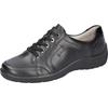 Schnürschuh WALDLÄUFER "HESNA", Damen, Gr. 6 (39), schwarz, Nappaleder, Lackleder, unifarben, sportlich, Schuhe, Freizeitschuh, Halbschuh, Bequemschuh im Komfortweite H (=sehr weit)