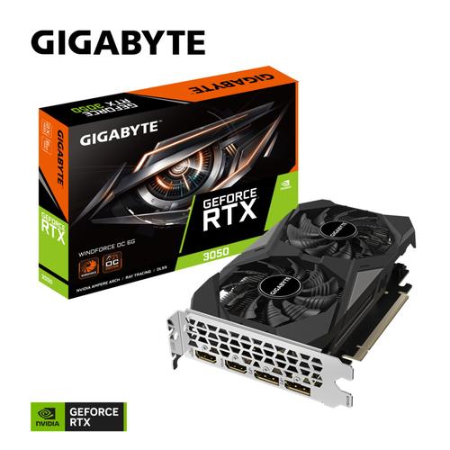 GIGABYTE Grafikkarte ""GeForce RTX 3050 WINDFORCE OC 6G"" Grafikkarten eh13