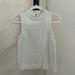 J. Crew Tops | Great Condition! J Crew Sleeveless Top. Size 4 | Color: White | Size: 4