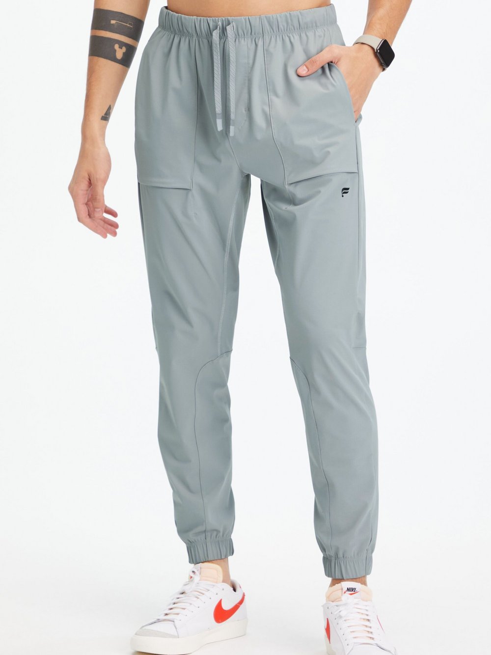 Fabletics Trainingshose Herren grau, S Image
