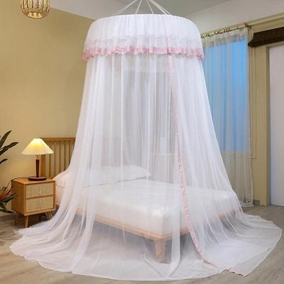 Mosquito Net Bed Canopy with Princess Top Easy to Install Suitable for Adult and Children King Size Bed