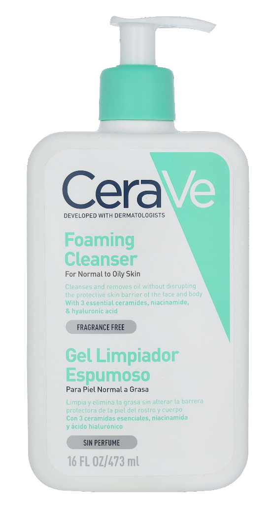 CeraVe Schäumender Reiniger mit Pumpe 473 ml Image