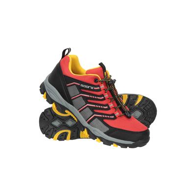 Mountain Warehouse Childrens/Kids Bolt Wasserdichte Turnschuhe (Dunkelrot) Image