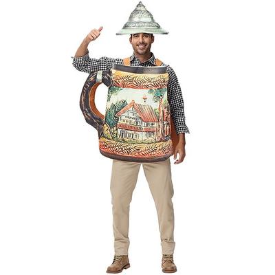Karneval Oktoberfestbier Kostüm Lustige Kostüme Oktoberfest / Bier Deutsch München Wiesn Herren Damen Jungen Stoff im traditionellen Stil Image